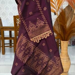 Setelan Songket Silungkang bahan rayon viscos